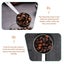 2 Pcs Metal Serving Spoons Measure Spoons Coffee Measure Scoop Baking Scoop Tea Carousel 4