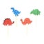 4 Pcs Birthday Cupcake Topper Cupcake Toothpick Toppers Animal Cupcake Topper C Carousel 3