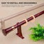 2pcs Handicraft Wooden Curtain Rings Curtain Wood Curtain Rings Farmhouse Rings Carousel 2