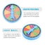10 Sets Developmental Toys Lucky Wheel Tabletop Wheel Carnival Wheel Prize Draw Carousel 4