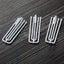 8pcs Stainless Steel Curtain Hooks Double Metal Drapery Four Fork Hook Curtain Carousel 3