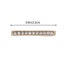 5 Pcs Watch Strap Decorative Charms Golden Rings Loops For Smartwatch Band Carousel 4