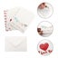 2 Set Of Greeting Cards With Envelopes Valentine's Day Heart Greeting Cards Fes Carousel 3
