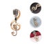 Microphone Brooch Pin Mic Music Note Brooch Fashion Label Pin Musical Gift For Carousel 3