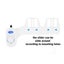 Nz Local Stock-vibe Geeks Three-way Valve Non-electric Fresh Water Luxury Toi... Carousel 5