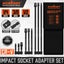 EXTENSION BAR IMPACT SOCKET ADAPTER 9PC SET Carousel 3