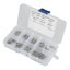230pcs M2 304 Stainless Steel Flat Head Bolt Screws Nuts Assortment Kit with Box Carousel 2