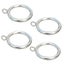 14pcs Metal Curtain Rings With Eyelet For Showers Bedroom Living Room Curtain H Carousel 1