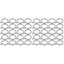 40 Pcs Curtain Hanging Rings With Ear Ring Sturdy Iron Window Curtain Ring Cur Carousel 1