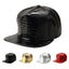 Unisex Crocodile Baseball Caps Pu Leather Adjustable Hip Hop Flat Brim Hats Sna Carousel 1