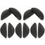 10 Pairs Silicone Eyeglass Nose Pads Adhesive Eyeglass Nose Pad Sunglasses Nose Carousel 2