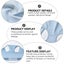 3pcs Women Cotton Menstruation Underpants Breathable Menstruation Briefs Carousel 2