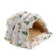 Small Pet Cave Tent Hideout Nest House For Chinchillas Mice Hamster Rabbit Carousel 3