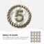 20pcs/ Set Alloy Sewing Buttons Blazer Button Diy Decoration For Craft Carousel 3