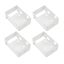 4 Pcs Windows Blinds Home Vertical Blind Brackets Curtain Fixing Parts White Bl Carousel 3