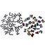 2 Sets Of Alphabet Patches Iron On Applique Sew On Clothing Bag Patches Decor Carousel 3