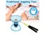5 Color Triple Bearing Diabolo With LED Light Up Chinese Yoyo Toy Juggling Carousel 3