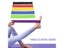 Portable Yoga Tension Belt Fitness Workout Rubber Resistance Bands Pilates Carousel 2