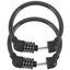2pcs Wear resistant Bike Locks Convenient Motorcycle Locks Professional Cable L Carousel 4