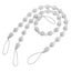 Vorcool 2pcs Acrylic Bead Drape Curtain Clip Stylish Curtain Tiebacks Holdbacks Carousel 1