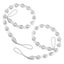 Vorcool 2pcs Acrylic Bead Drape Curtain Clip Stylish Curtain Tiebacks Holdbacks Carousel 3