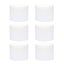 9pcs Silicone Cup Cover Non slip Mug Holder Ceramic Coffee Cup Holder White Carousel 3