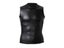 Mens Stand Collar Leather Vest Undershirt Tank Top Sleeveless Shirt Waistcoats Carousel 5