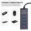 1 Pc 4 Ports Usb Hub 3.0 Splitter Adapter Multi Expansion Cable Adapter Carousel 3