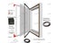 Adjustable DIY Customize Magnetic Window Screen Windows For Motorhomes Carousel 4