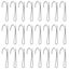 300pcs Stable Strong Simple Metal Curtain Rings Hook Hook Ring For Bathroom Out Carousel 2