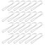 300pcs Stable Strong Simple Metal Curtain Rings Hook Hook Ring For Bathroom Out Carousel 4