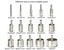 15 Pcs Top Quality Diamond Drill NEW LARGER Sizes 6-50 mm - Glass Tiles Marble Carousel 1