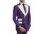 Light Blue Smoking Jacket Pants With Gold Buttons For Men's Party Tuxedo Suit Carousel 4