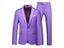 Red 2 Piece Men's Wedding Party Suit - Coat Pants - Big Size Terno - Carousel 6