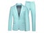 Red 2 Piece Men's Wedding Party Suit - Coat Pants - Big Size Terno - Carousel 7