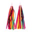 1 Pair Practical Childrens Scooter Bike Handlebar Streamers Grips Tassels Ribbo Carousel 1