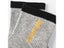 5pairs Men's Quarter Length Athletic Socks For Sports In Fall/Winter Carousel 5