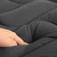 Ramesses 1000GSM Charcoal Mattress Topper Carousel 3