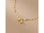 INZATT 925 Sterling Silver 18K Gold Bell Lip Chain Anklet For Fashion Women Carousel 6