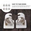 6pcs Curtain Rod Holders Self Adhesive Wall Hooks For Curtain Rod Bracket Poles Carousel 4
