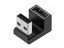 90 Degree USB 3.0 Male To Female Right Angle Extension Adapter USB Upward Elbow Carousel 4