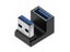 90 Degree USB 3.0 Male To Female Right Angle Extension Adapter USB Upward Elbow Carousel 5