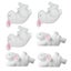 1 Set Multipurpose Durable Practical Lovely Decorative Rabbit Adornments Cake D Carousel 1