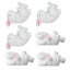 1 Set Multipurpose Durable Practical Lovely Decorative Rabbit Adornments Cake D Carousel 2