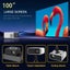 Projector HD Projection Screen Outdoor Movie Projector For Phone Drive Playback Carousel 7