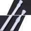 2 Pcs Retractable Curtain Rod Tension Closet Pole Tension Curtain Rod Door Curt Carousel 2