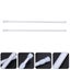 2 Pcs Retractable Curtain Rod Tension Closet Pole Tension Curtain Rod Door Curt Carousel 3