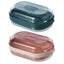 2pcs Soap Box Holder Soap Dish Soap Container Decorative Soap Holder Detachable Carousel 1