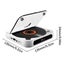 CD Player Music Player Desktop CD Runner with Dustproof Cover A-B Repeat Timer Carousel 5