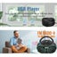 Portable Multifunctional CD Player, Bluetooth, Dual Stereo Speakers, USB, Radio Carousel 6